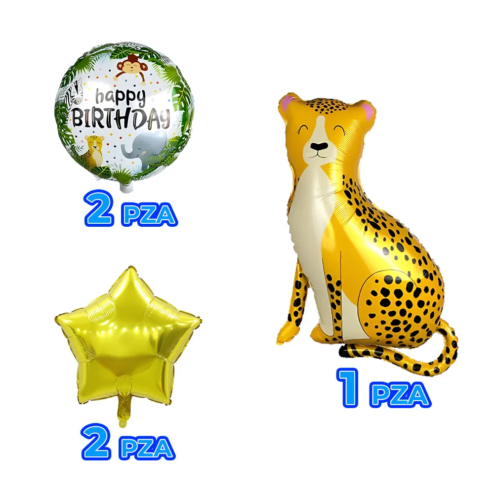 Kit de Decoración de Globos para Fiesta Infantil Selva Safari - Imagen 4