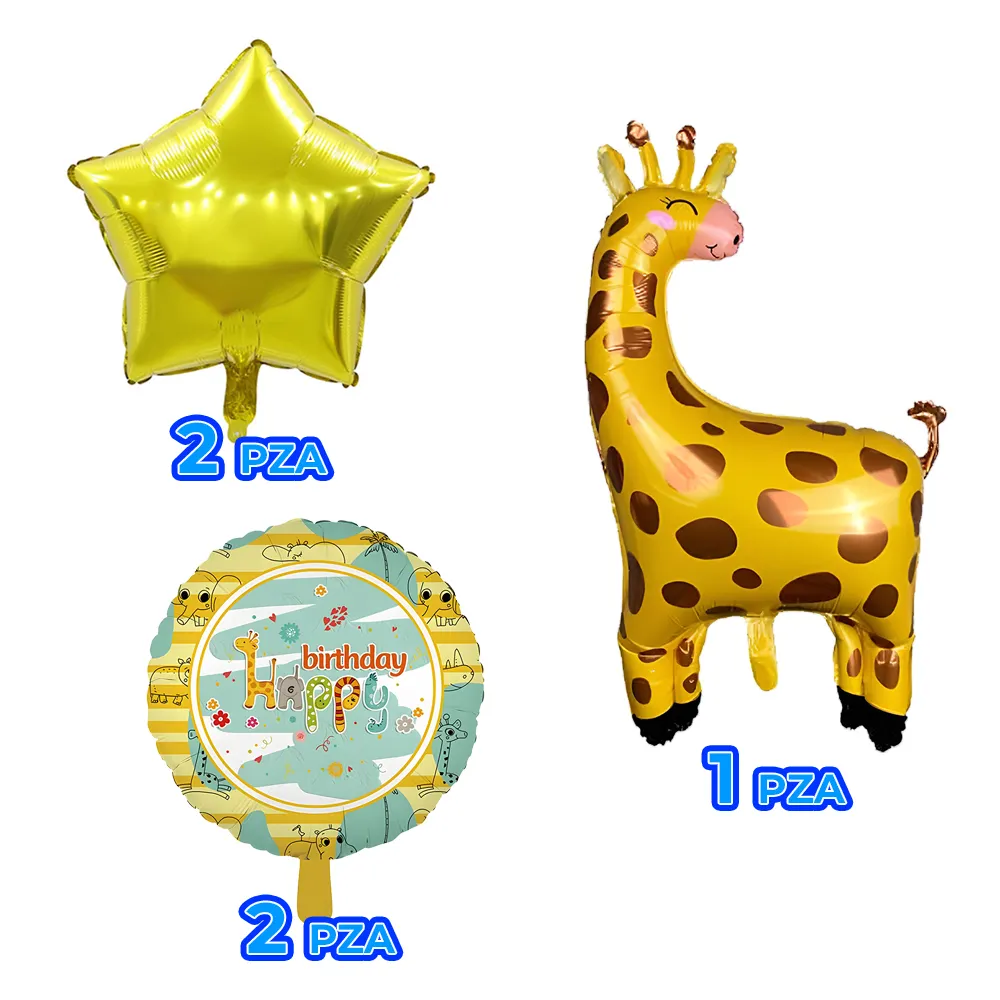 Kit de Decoración de Globos para Fiesta Infantil Selva Safari - Imagen 3