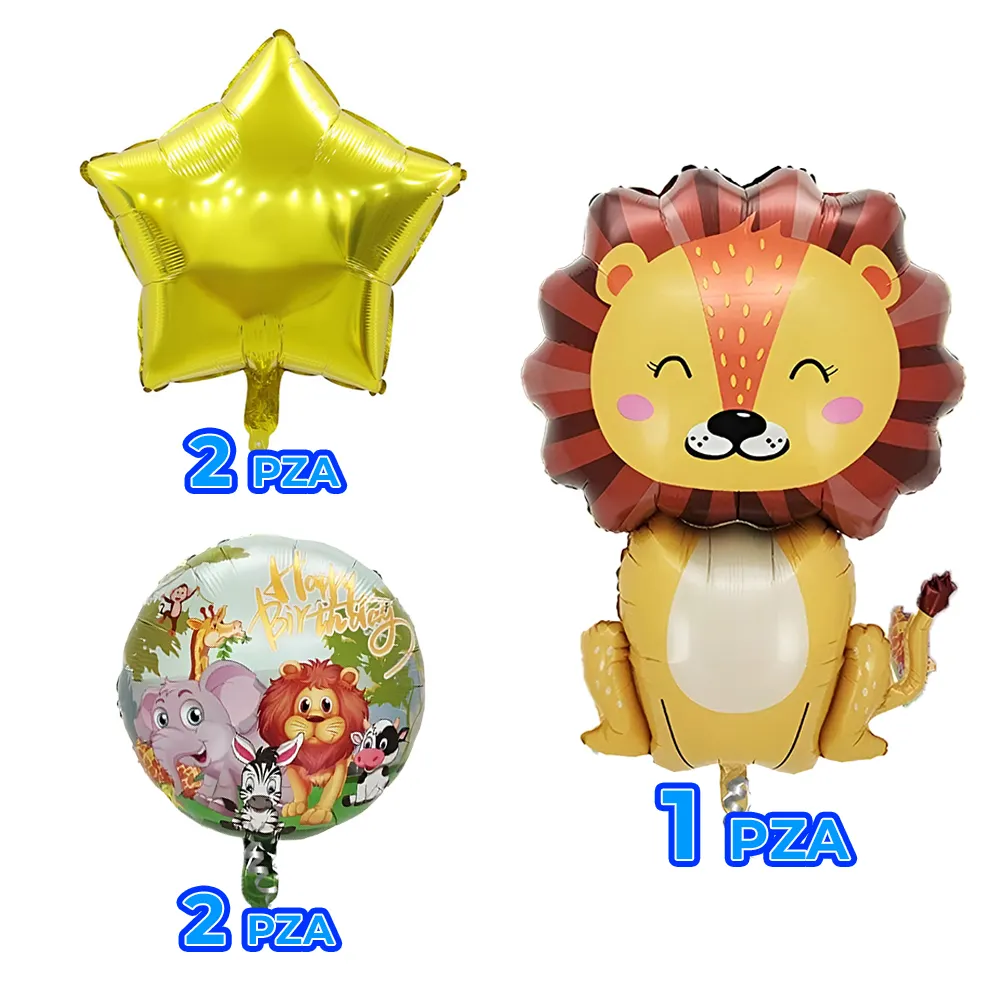Kit de Decoración de Globos para Fiesta Infantil Selva Safari - Imagen 2