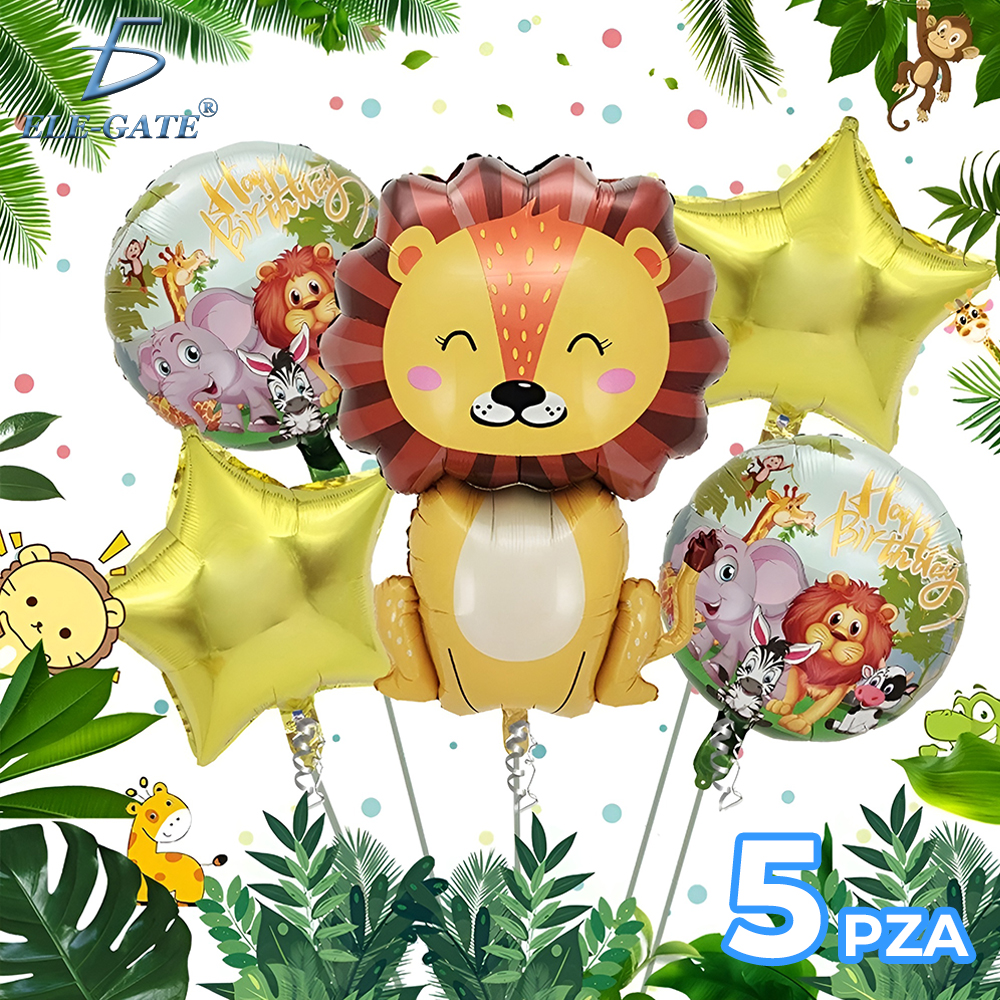 Kit de Decoración de Globos para Fiesta Infantil Selva Safari