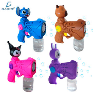 Pistola de Burbujas Eléctrica Kawaii para Niños