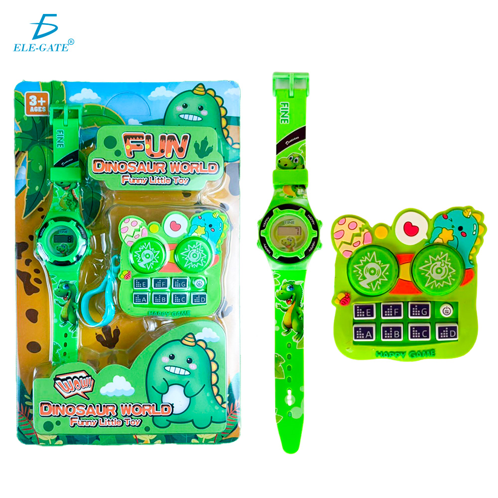 Kit Horas de Diversión Infantil con Reloj Digital y Llavero Armónico Tipo Batería - Image 3