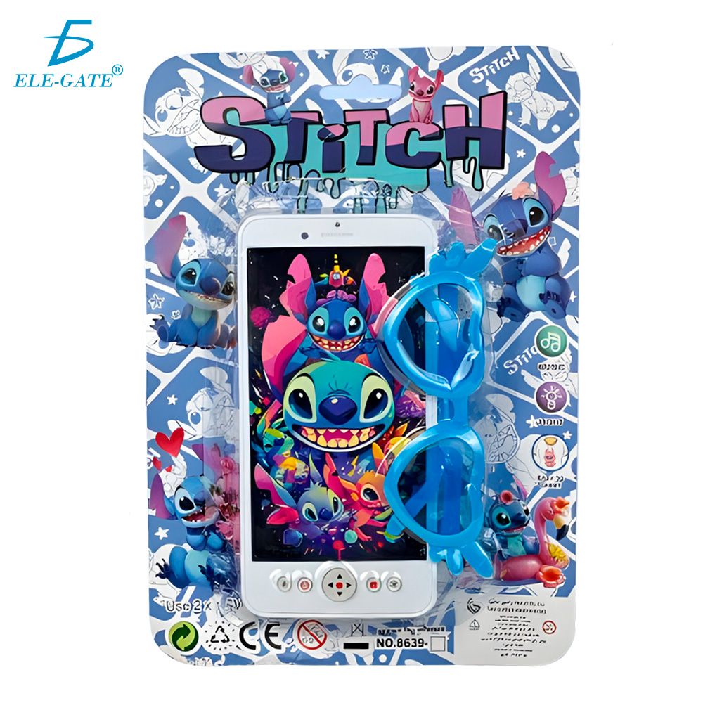 Kit Fashion Infantil con Celular y Lentes de Juguete de Stitch - Image 5
