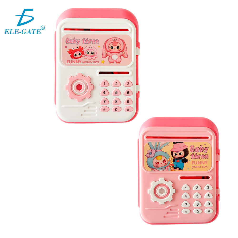 Alcancía de Juguete Kawaii con Llave y Doble Ranura - Image 3