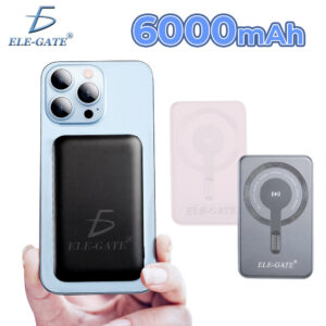 Cargador Portátil Magnético 6000 mAh con Tecnología MagSafe