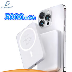 Batería Inalámbrica Magnética 5000 mAh con Tecnología MagSafe