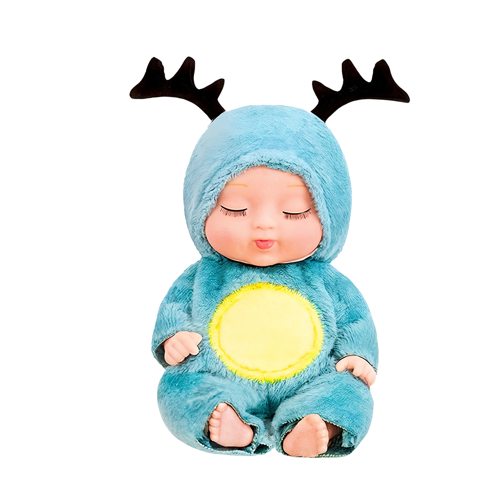 Set de 6 Mini Figura de Bebé Kawaii con Disfraz de Animal - Image 3