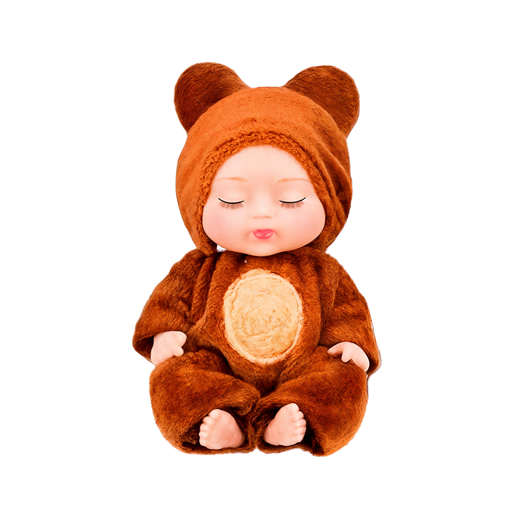 Set de 6 Mini Figura de Bebé Kawaii con Disfraz de Animal - Image 6