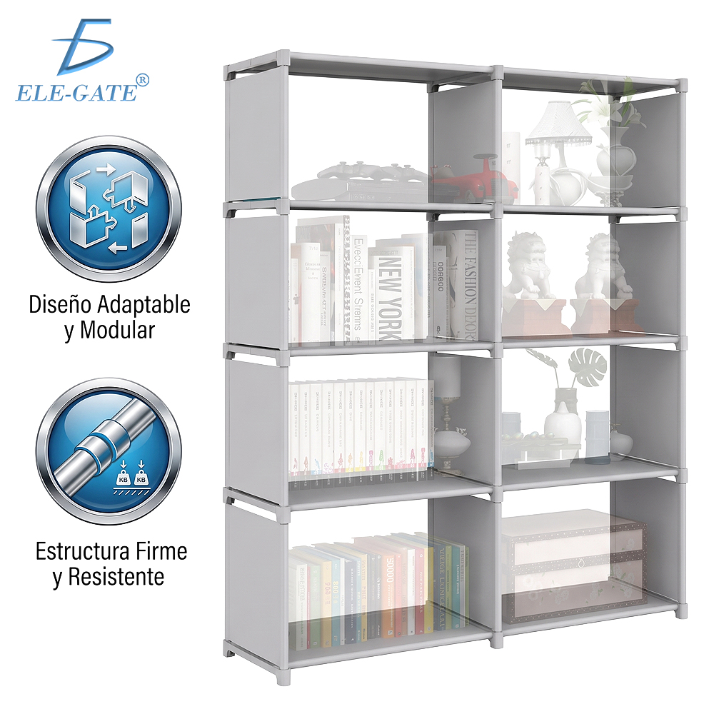 Librero Organizador HOG.335 de 8 Compartimentos