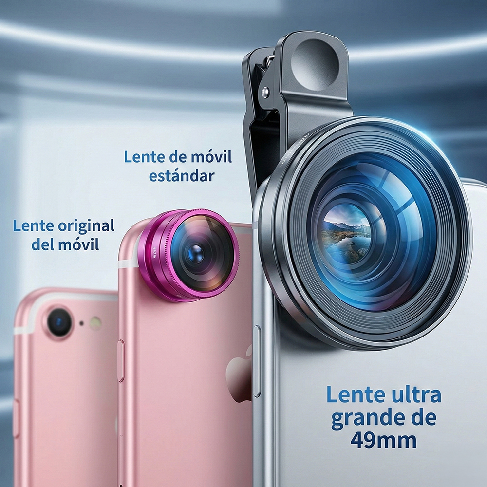 Lente Macro y Ultra Gran Angular 0.45x para Teléfono Móvil - Image 3