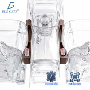 Par de Rellenos de Espacio para Asiento de Coche con Organizador – Universal para Auto, SUV y Camión | Color Café