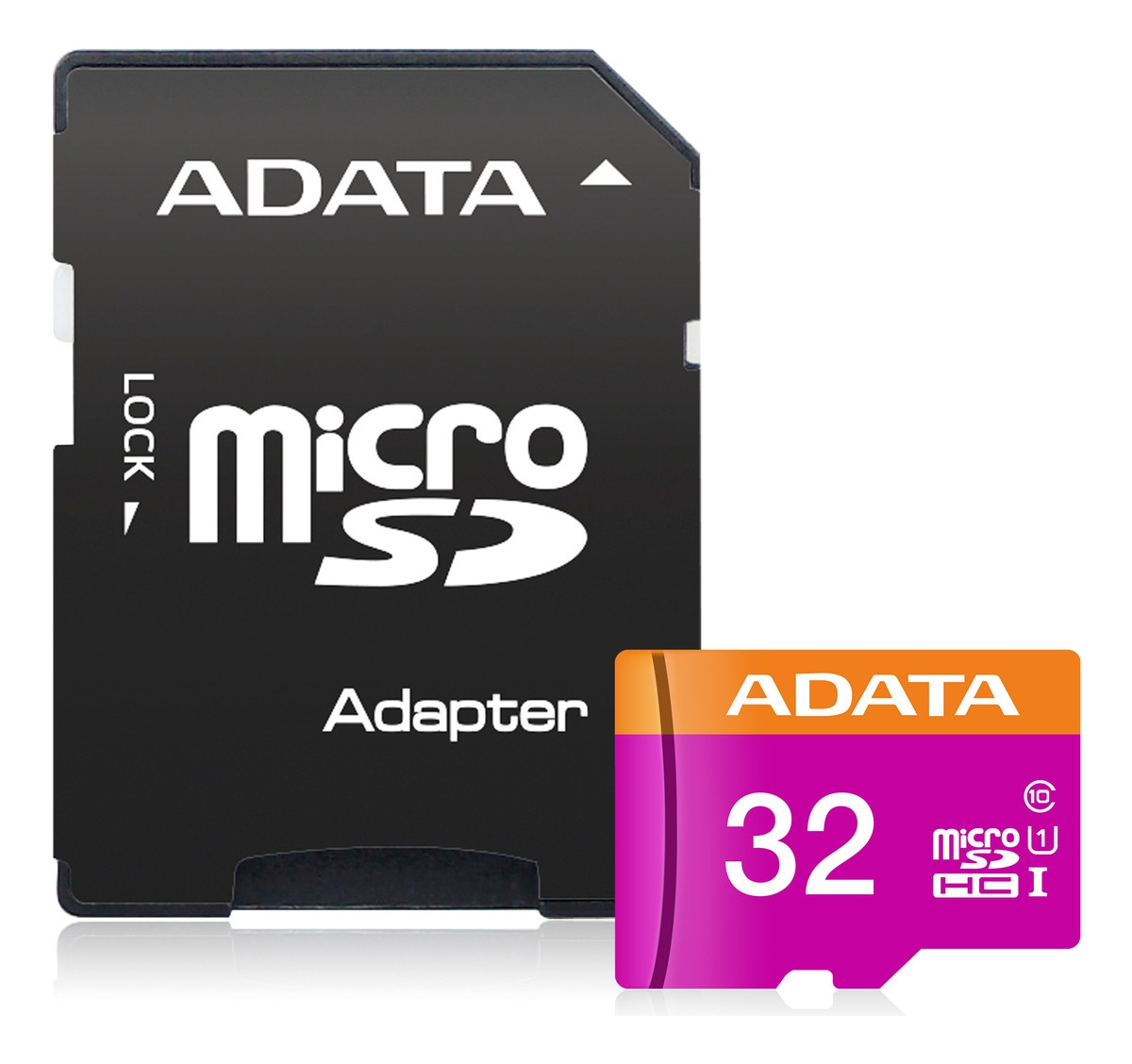 Tarjeta de memoria Adata AUSDH32GUICL10-RA1 Premier con adaptador SD 32GB - Image 2