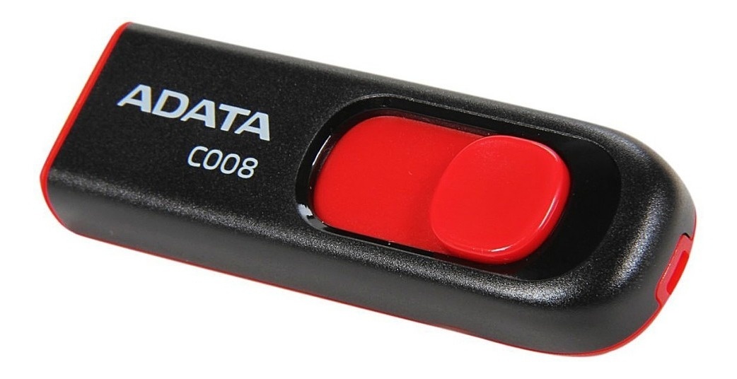 Adata C008 pendrive rojo y negro 16GB con USB 2.0 - Image 7