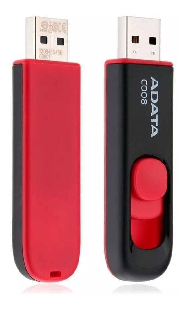 Adata C008 pendrive rojo y negro 16GB con USB 2.0 - Image 9