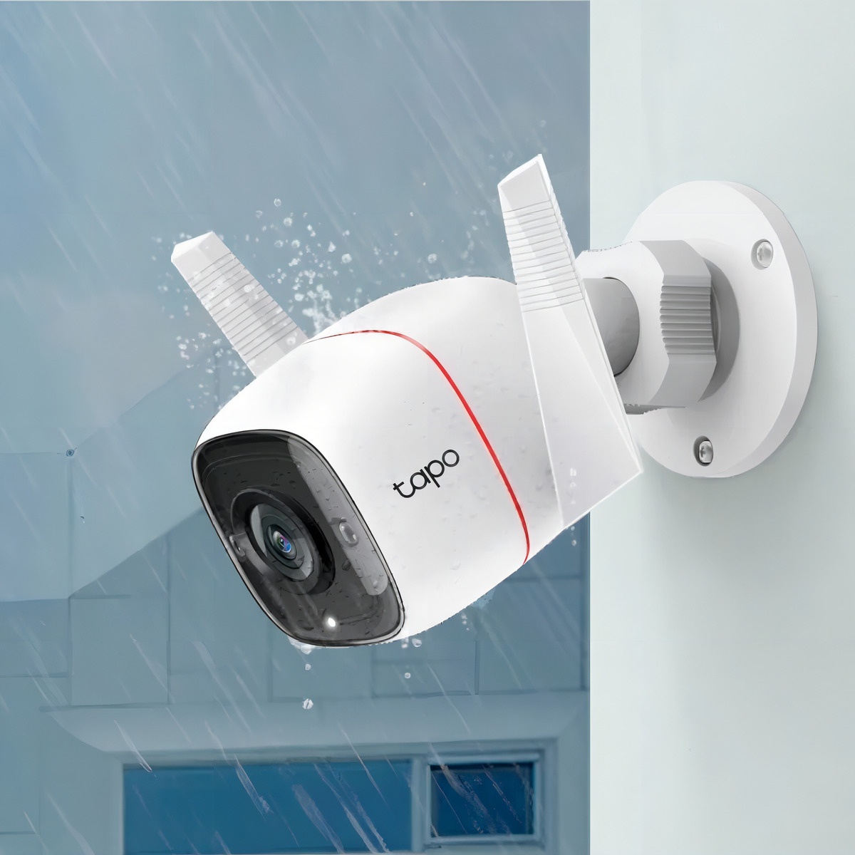 Camara WI-FI Outdoor Security 3MP Two-Way Audio Color Blanco - Image 2