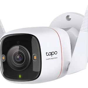 Tp-link Tapo Cámara Wifi 4mp Exterior Súper Visión Nocturna Blanco