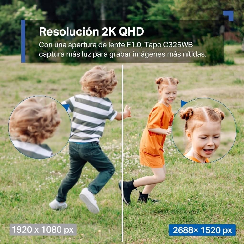 Tp-link Tapo Cámara Wifi 4mp Exterior Súper Visión Nocturna Blanco - Image 3