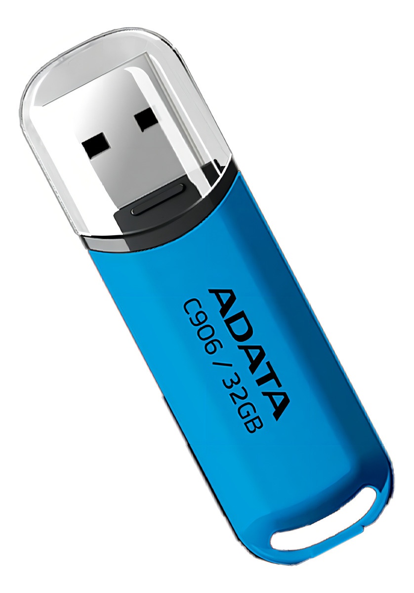 Unidad Flash Usb Adata C906 De 32gb, 2.0, Color Azul. Color Azul - Image 3
