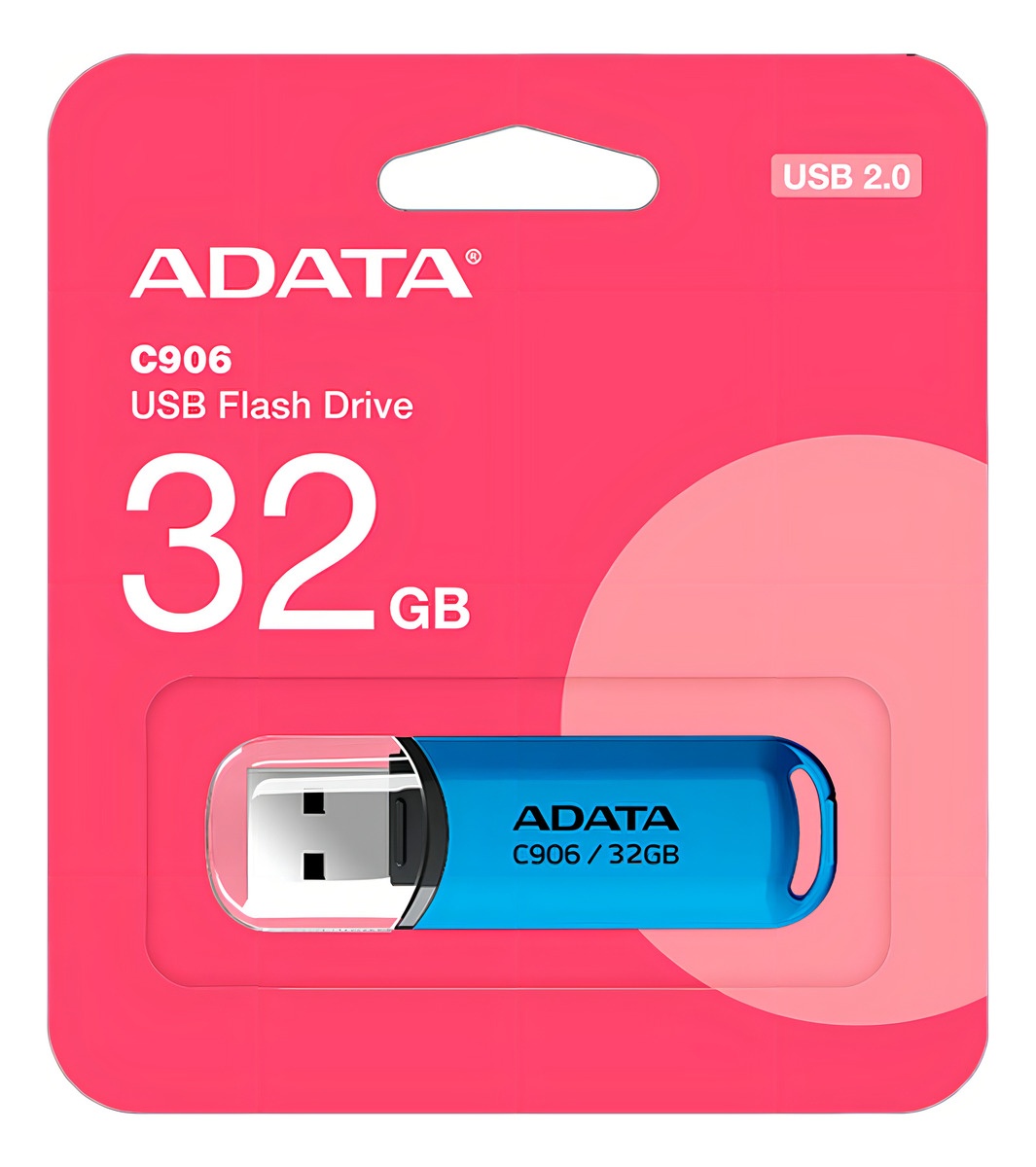 Unidad Flash Usb Adata C906 De 32gb, 2.0, Color Azul. Color Azul - Image 5