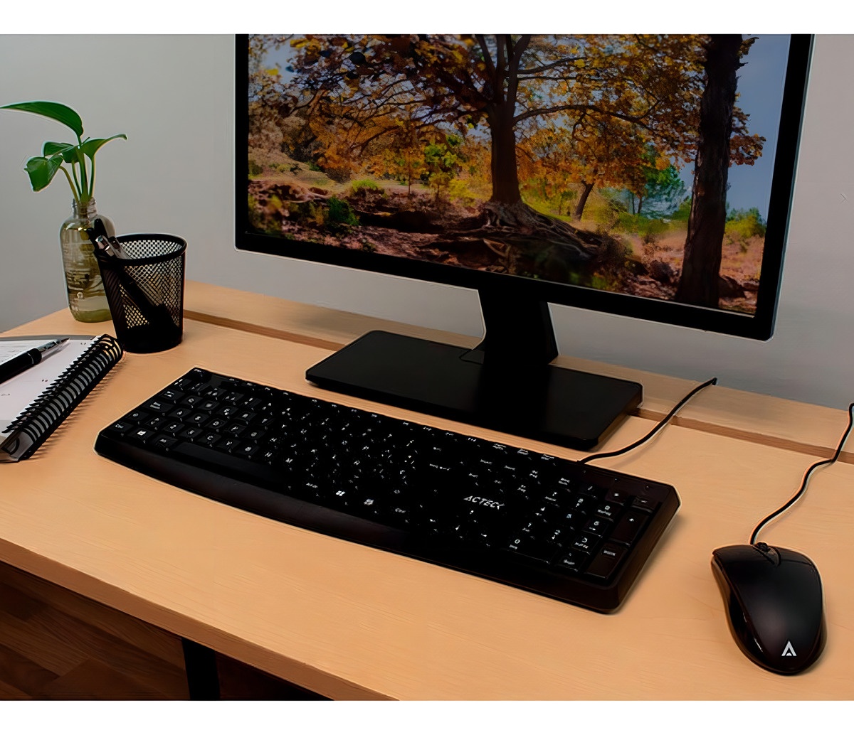 Kit Teclado Y Mouse Alambrico Acteck Creator Mk210 Ac-928984 Color del teclado Negro - Image 6