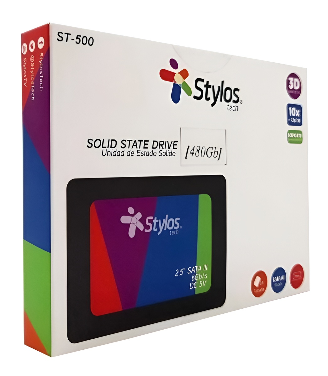 Disco Sólido Ssd Interno Stylos Tech Stmssd3b 480gb - Image 4