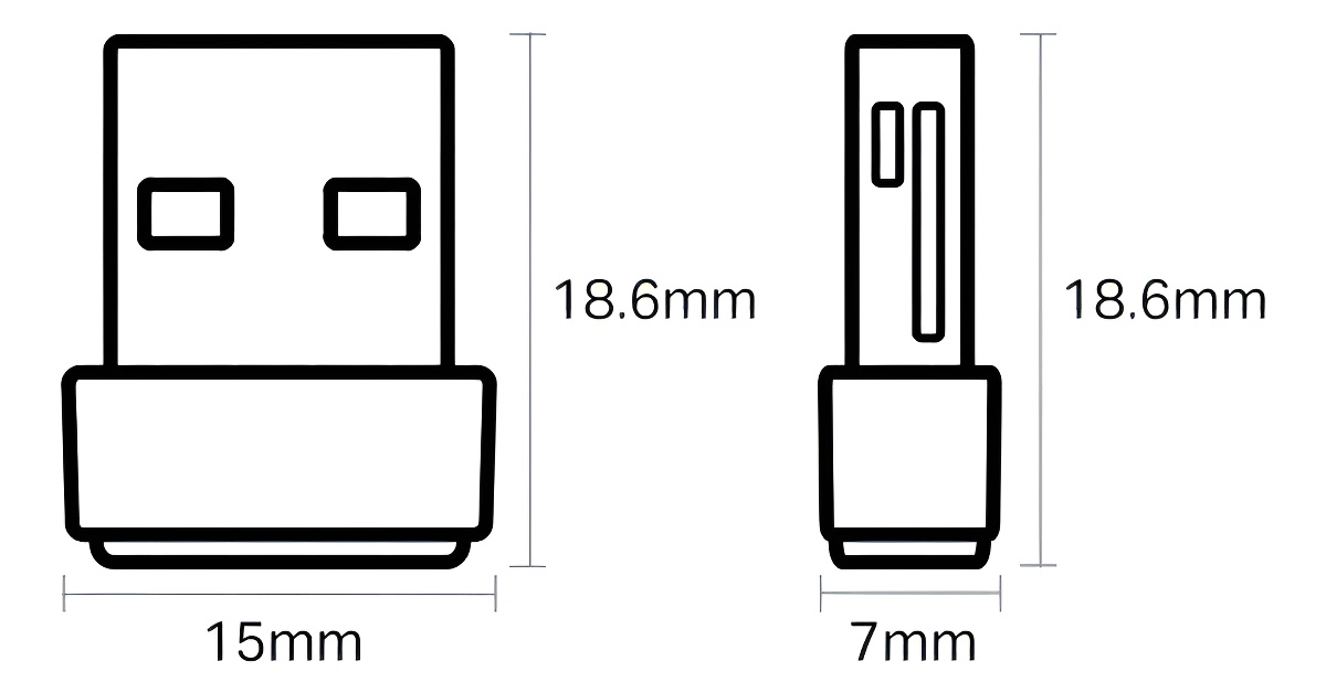 Adaptador Inalambrico USB Tp-Link Archer T2U Nano Banda Dual AC600 - Image 2