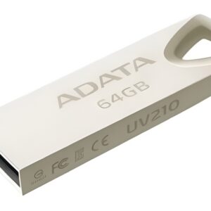 Memoria USB Adata UV210 64GB 2.0 plateado