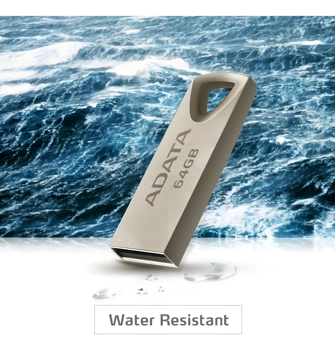 Memoria USB Adata UV210 64GB 2.0 plateado - Image 5