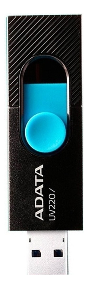 Memoria USB Adata UV220 32GB 2.0 Liso negro y azul - Image 4