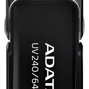 Memoria USB Adata UV240 64GB 2.0 AUV240 negro