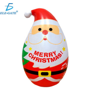 Inflable de Santa Boxing Bag con luces RGB