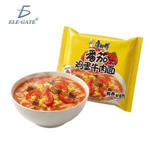 Ramen Instantáneo – 130g | Sabor Tomate con Huevo y Ternera