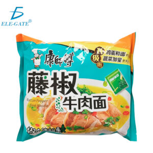 Ramen Instantáneo – 85 g | Sabor Ternera con Sabor Picante con Rattan