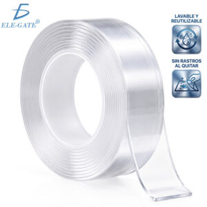 Cinta Nano Gel Transparente Doble Cara 3 m x 1 cm ELE-GATE