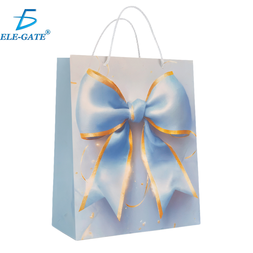 Paquete de 12 Bolsas de Regalo con Asa Resistente – Diseños Modernos y Colores Vibrantes - Image 5