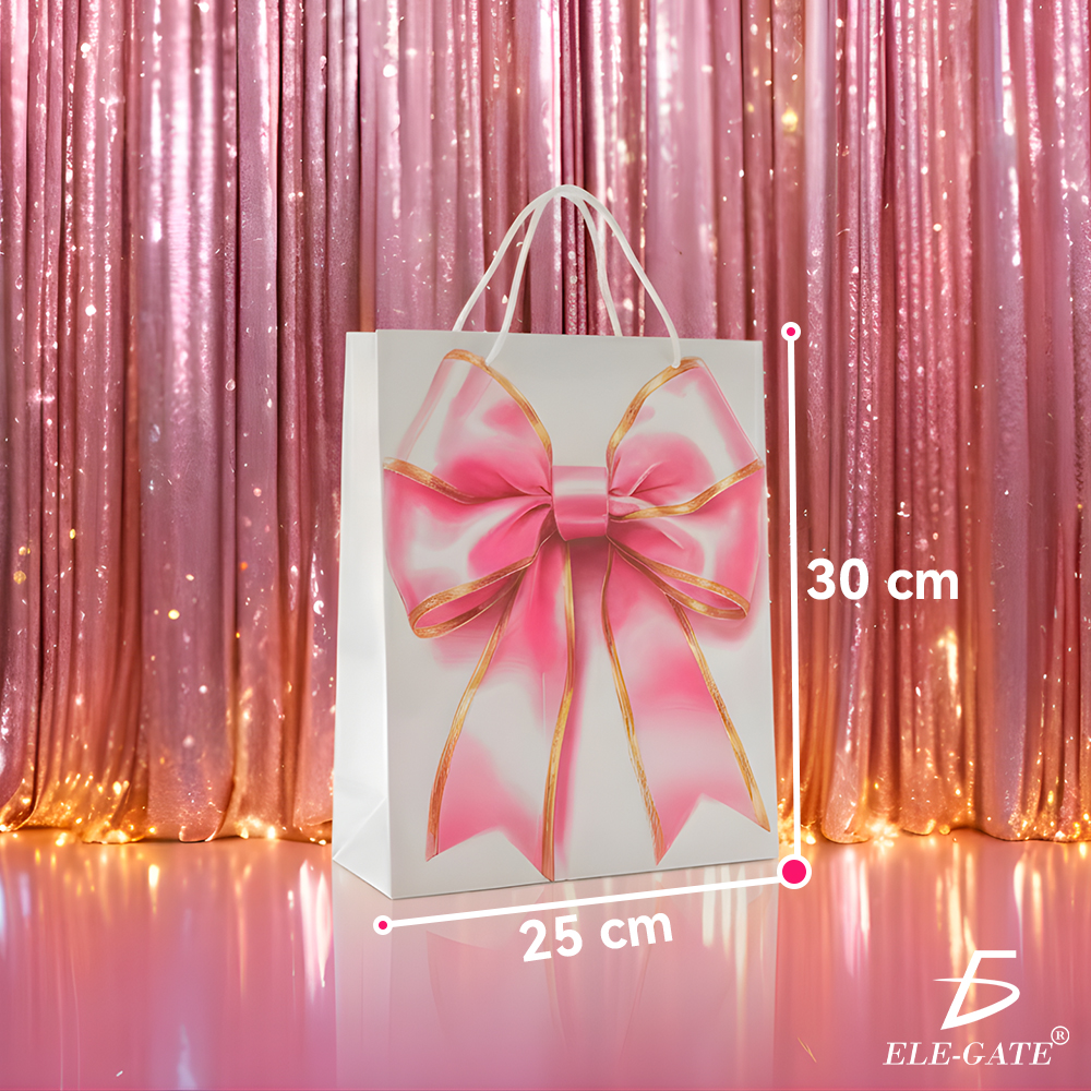 Paquete de 12 Bolsas de Regalo con Asa Resistente – Diseños Modernos y Colores Vibrantes - Image 6