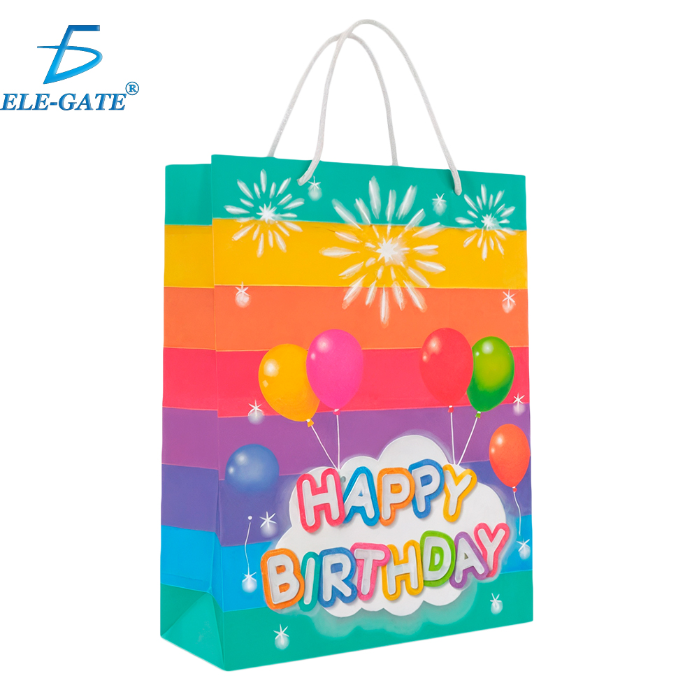 Paquete de 12 Bolsas de Regalo con Asa Resistente – Diseños Modernos y Colores Vibrantes - Image 6