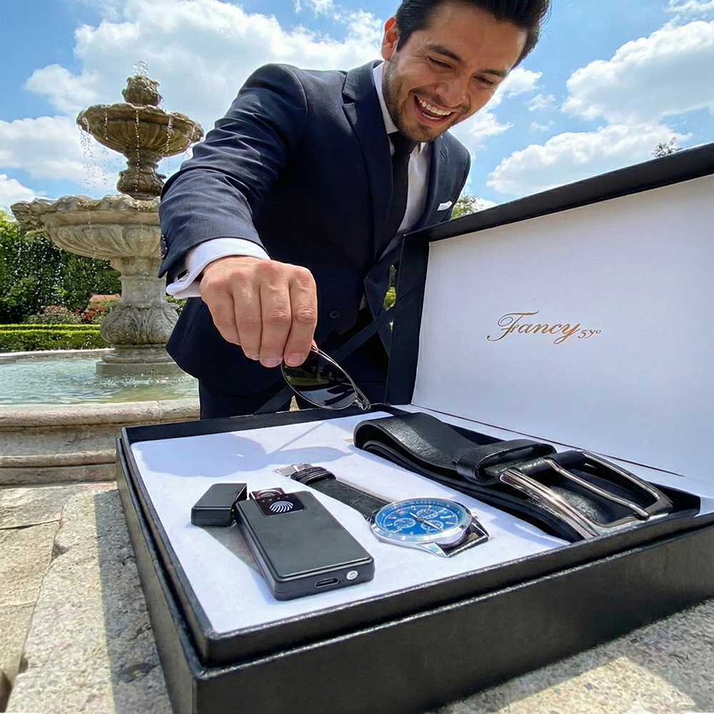 Set de Caja de Regalo para Hombre Tecnología y Estilo - Image 2