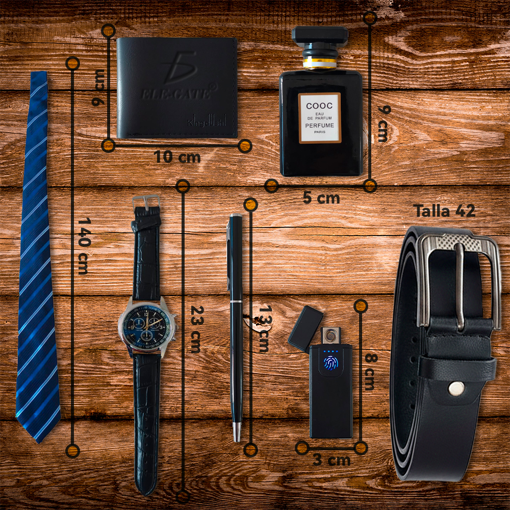 Set de Caja de Regalo para Hombre Moderno, Elegancia y Estilo - Image 3