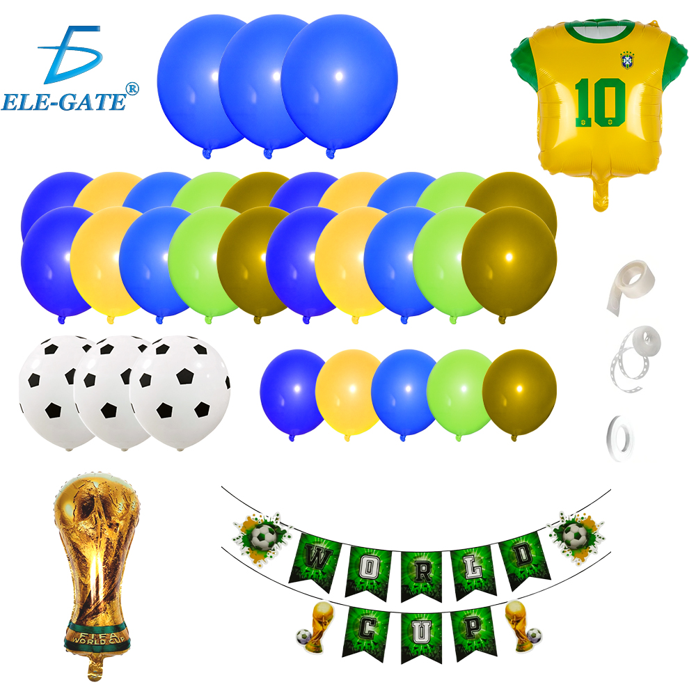 Kit de Decoración para el Mundial – Temática Brasil | 42 Piezas