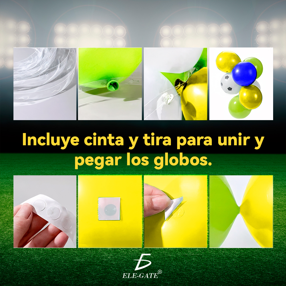 Kit de Decoración para el Mundial – Temática Brasil | 42 Piezas - Image 3