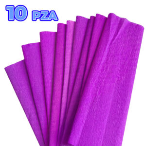 Paquete de 10 Pliegos de Papel Crepé 19 g 200x50 cm