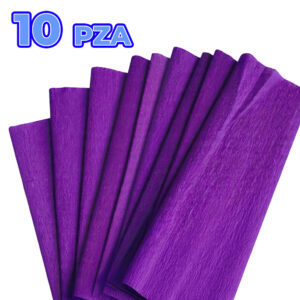 Paquete de 10 Pliegos de Papel Crepé 19 g 200x50 cm