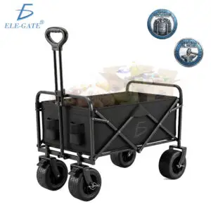 Carrito Plegable Negro Todoterreno 96 cm | Hogar, Súper y Viaje