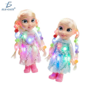 Muñeca Fashion con Luz RGB y Música | 2 Modelos Coleccionables – 38 cm