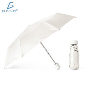 Paraguas Plegable para Sol y Lluvia Apertura Fácil Ideal para Bolso y Viaje