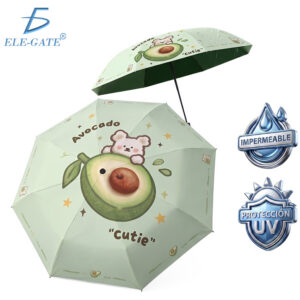 Paraguas Plegable UPF50+ Avocado Cutie 98 cm ELE-GATE