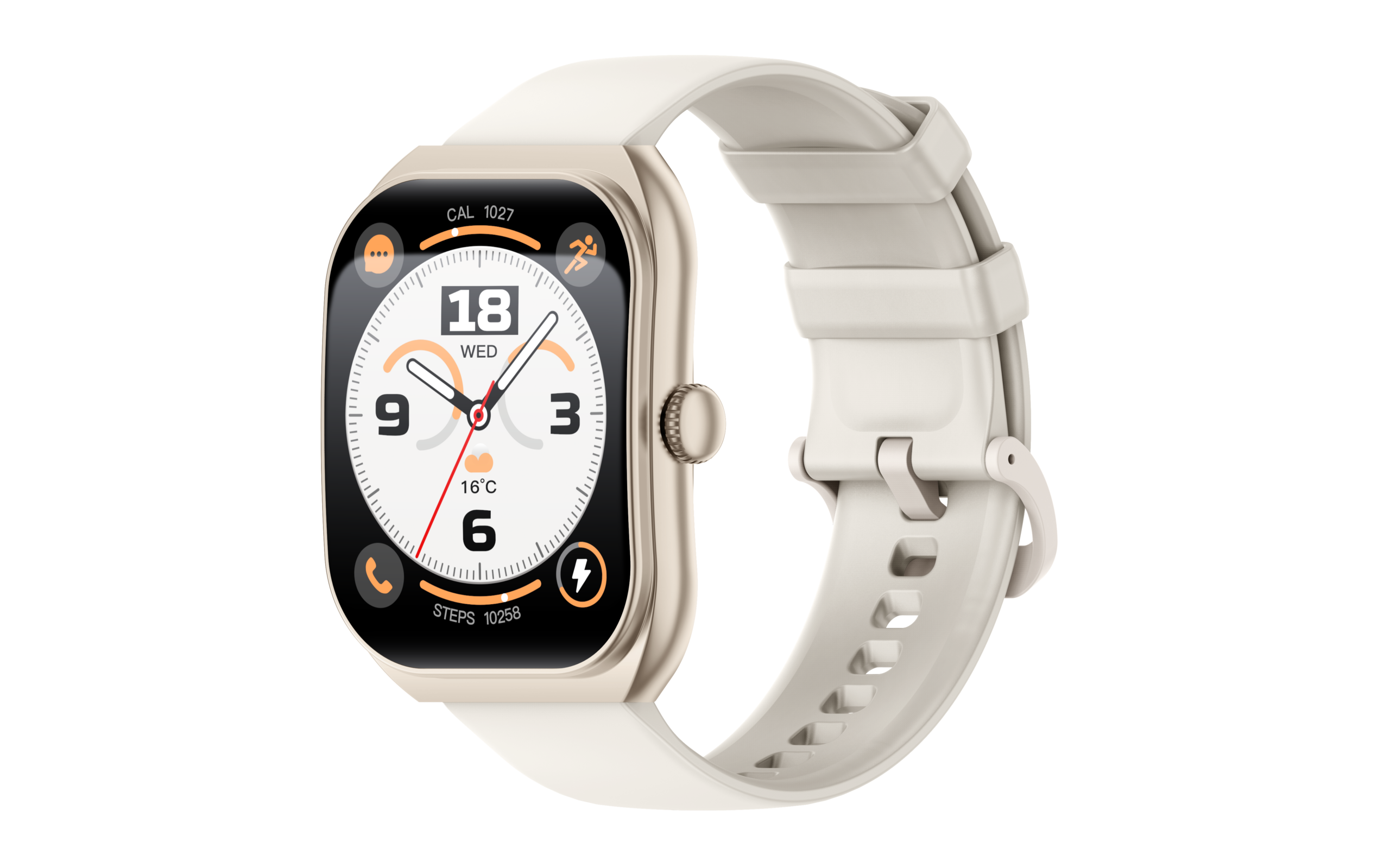 Smart Watch Deportivo con Pantalla Curva de 2” – Sumergible, con Llamadas Bluetooth y Carga Inalámbrica - Image 3