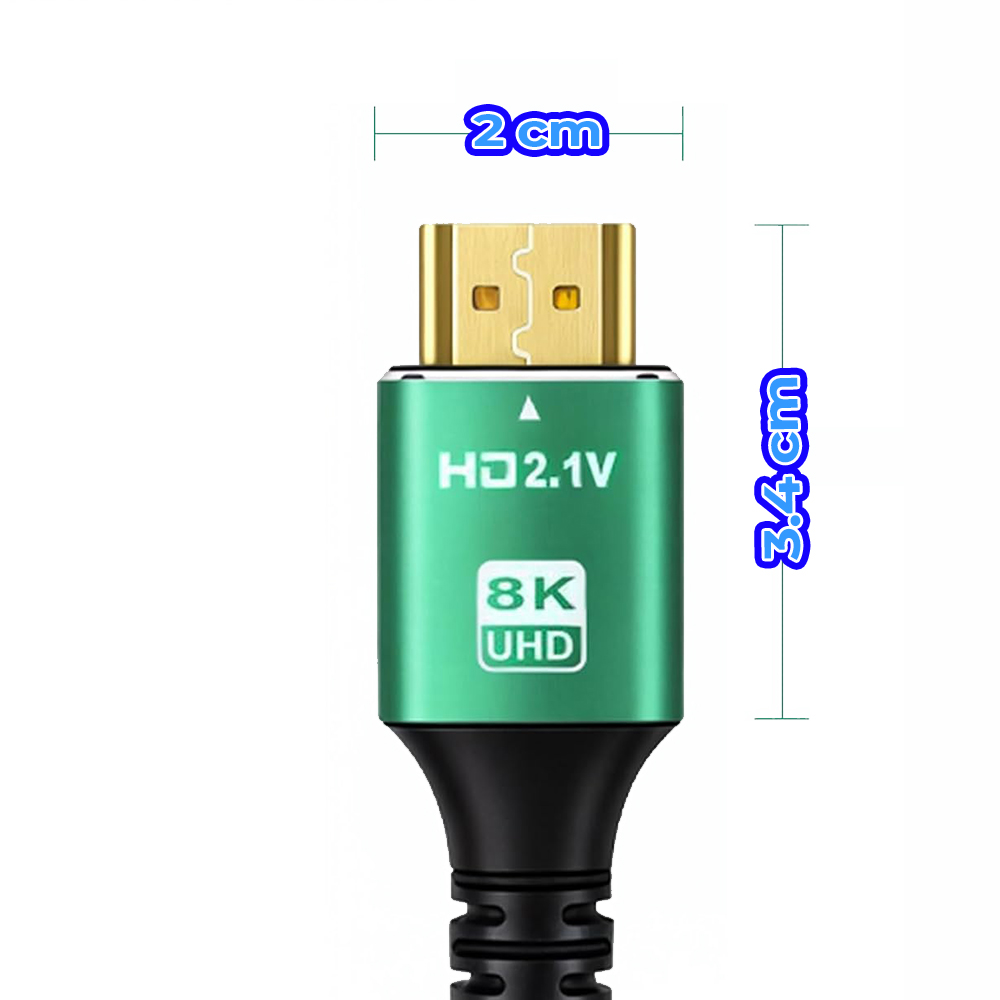 Cable HDMI 2.1 Ultra Alta Velocidad 3 Metros | 8K 48Gbps - Image 4