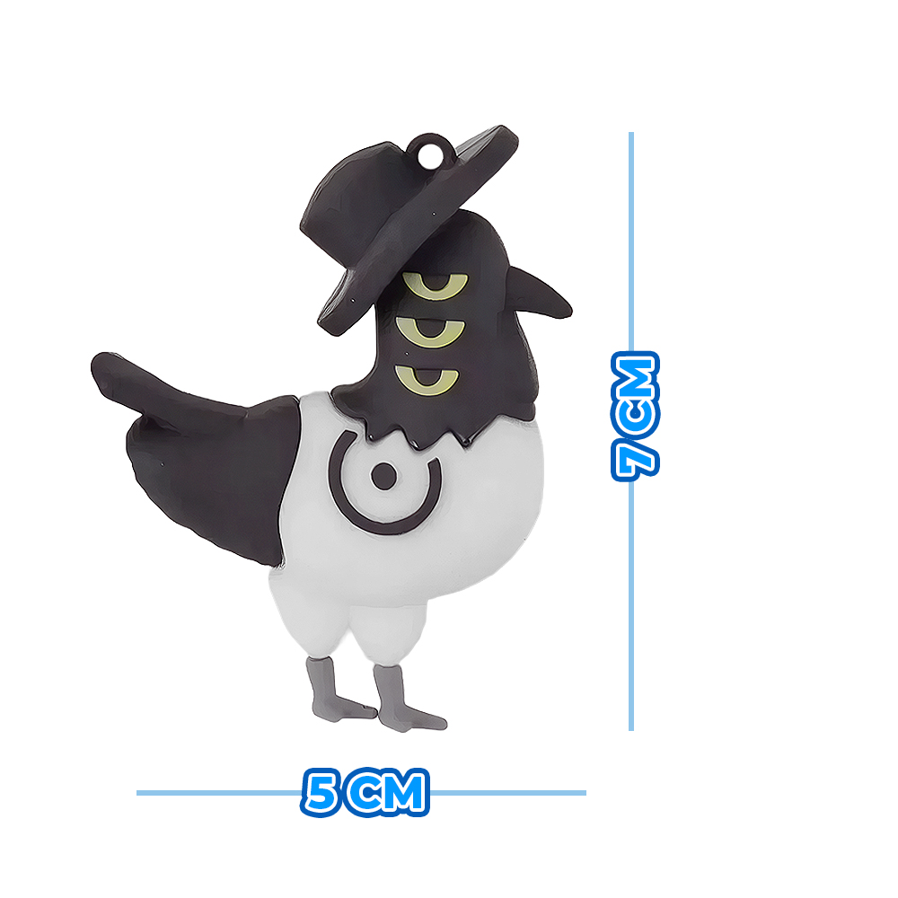 Llavero de Goma K-Pop Demon Hunter – Diseño Pop y Colores Divertidos - Image 3